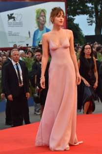 Dakota Johnson in Prada