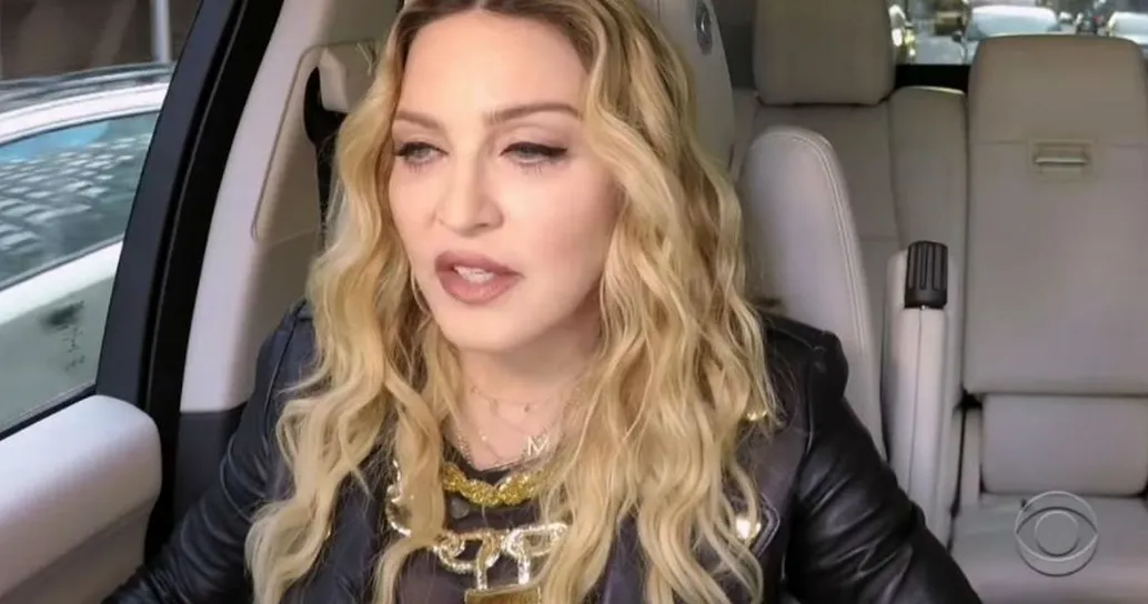Madonna e il twerking sul Carpool Karaoke con James Corden