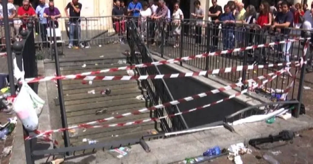 Calca in Piazza San Carlo a Torino: Appendino indagata