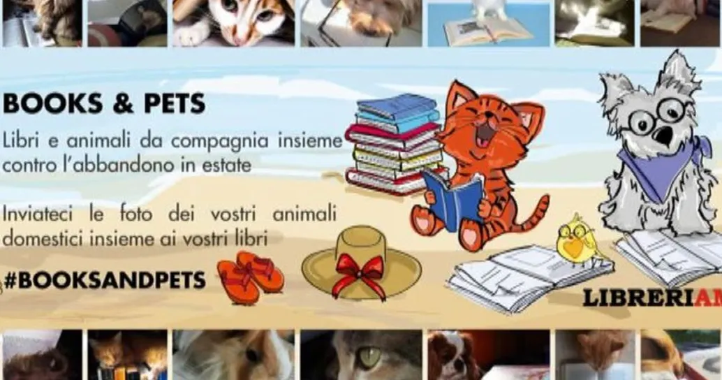 Books&pets, libri e social network contro abbandono di animali
