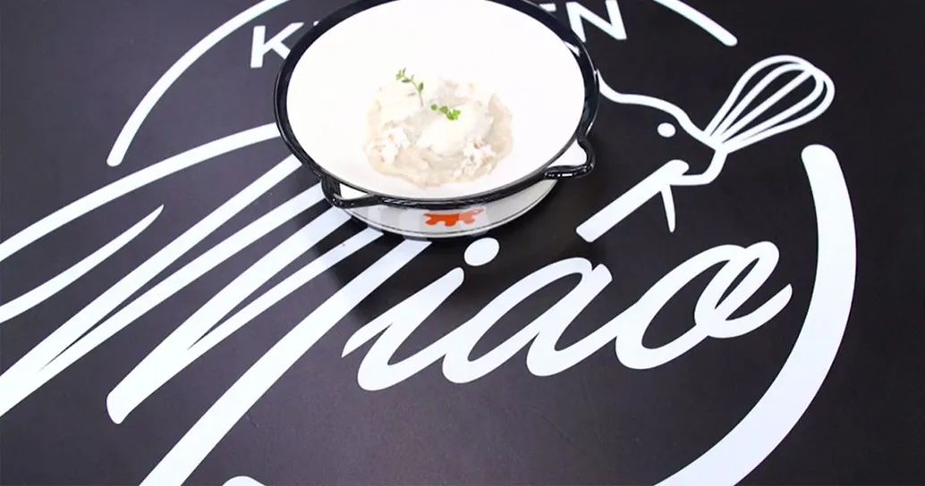 Crema di avena con nasello e mazzancolle – Kitchen Bau & Miao