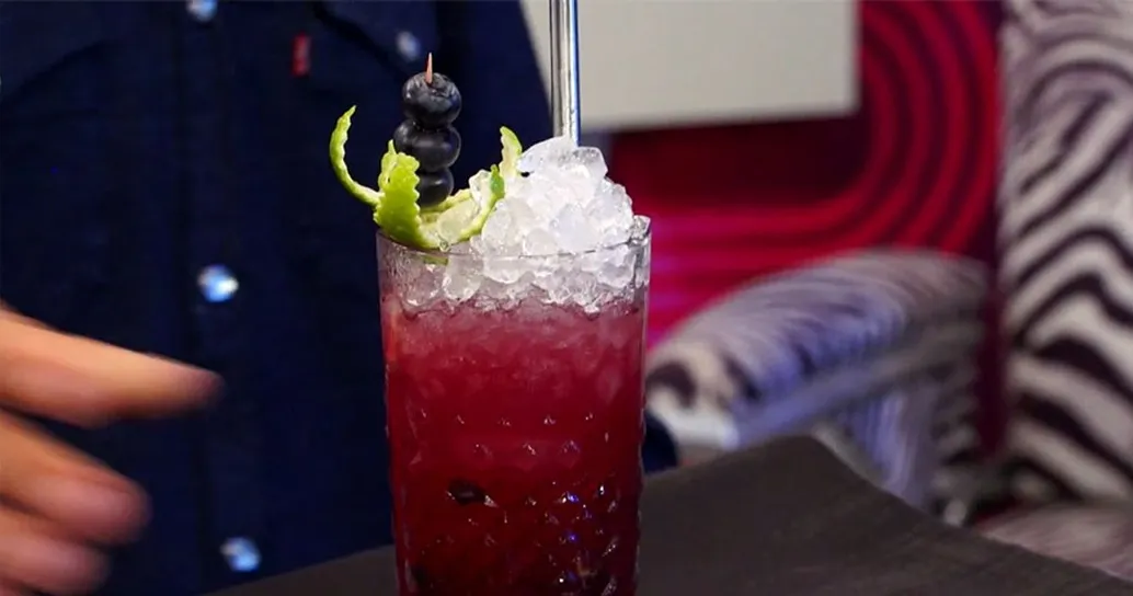 Virgin Caipiroska Blueberry – Cocktail House – Trentaduesima Puntata