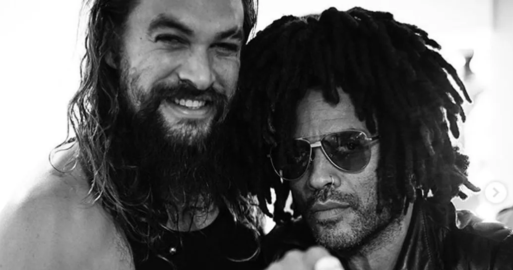 Fare pace con gli ex: Jason Momoa e Lenny Kravitz sono super amici