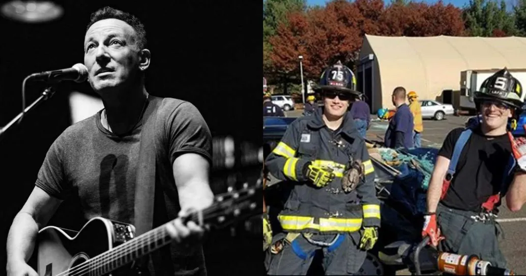 Altro che canzoni, il figlio di Bruce Springsteen vuole fare il pompiere