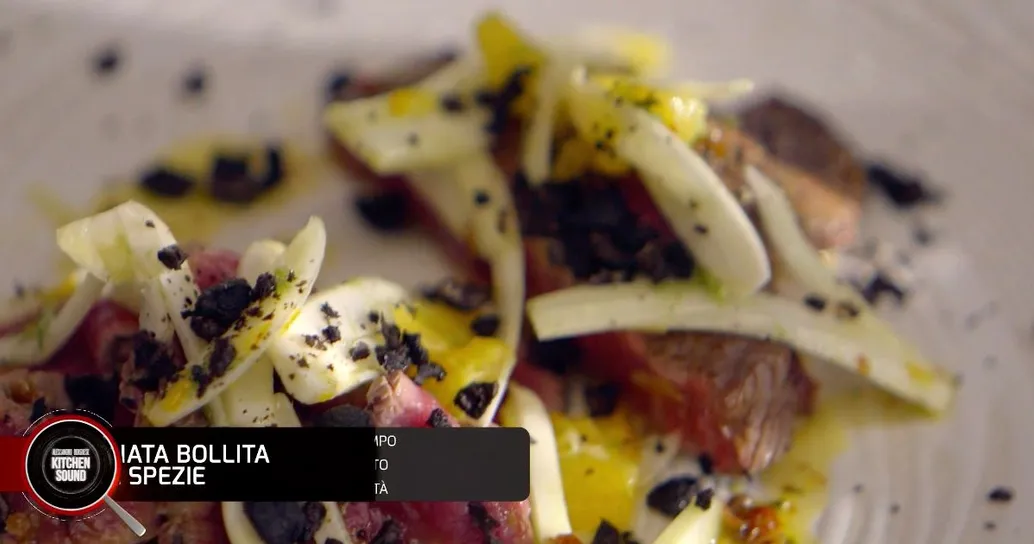Tagliata bollita alle spezie – Alessandro Borghese Kitchen Sound