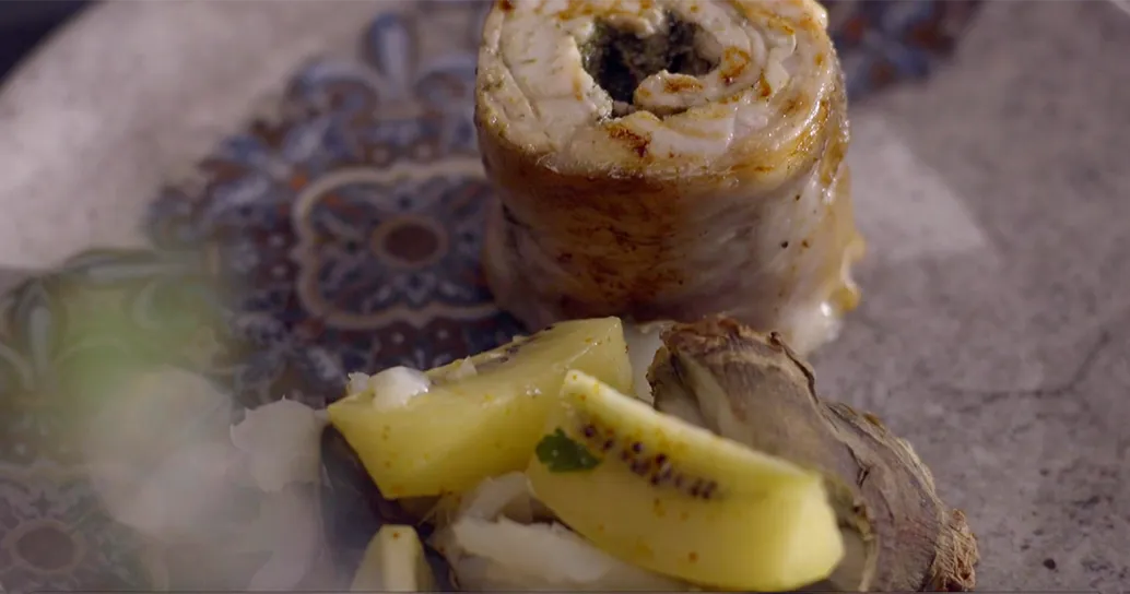 Coniglio porchettato al peperoncino – Alessandro Borghese Kitchen Sound