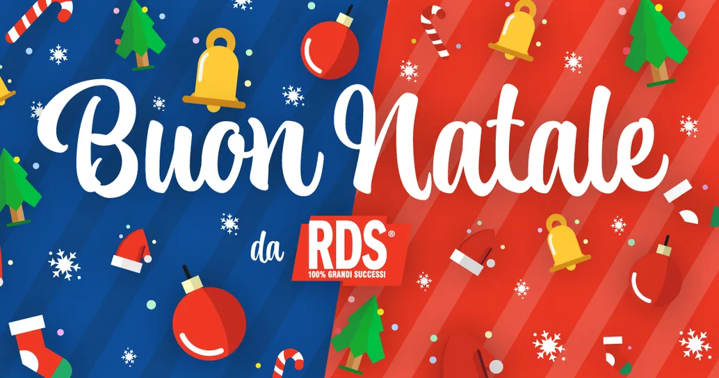 Buon Natale da RDS: gli auguri dei conduttori a tutti voi!