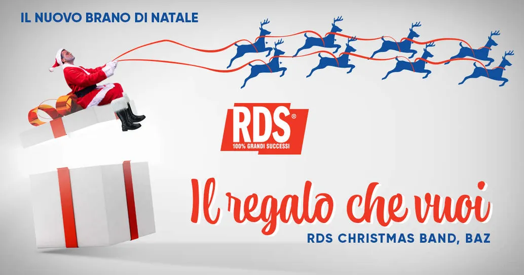 “Il regalo che vuoi”: la nuova hit natalizia di RDS e Baz per sostenere Save the Children