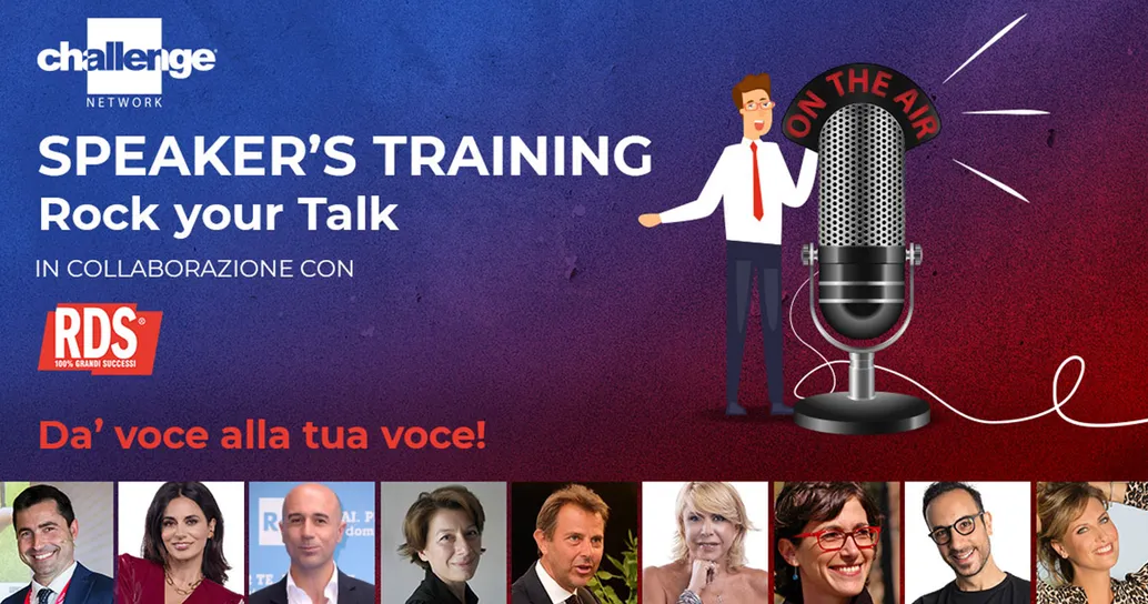 RDS e Challenge Network lanciano ‘Rock your Talk’: il progetto per imparare a comunicare meglio
