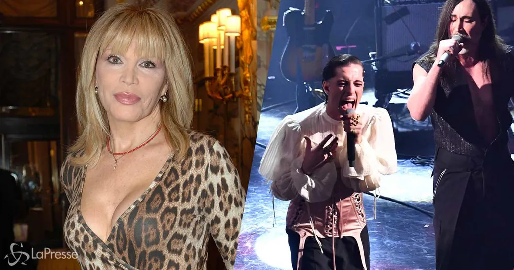 I Maneskin avrebbero voluto Amanda Lear a Sanremo al posto di Manuel Agnelli