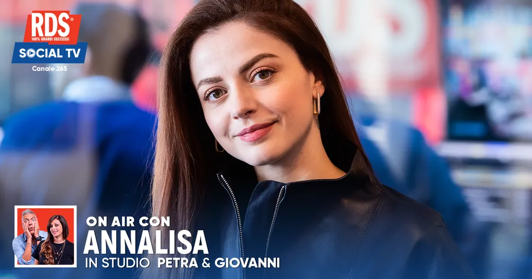 Annalisa a RDS canta A10 la prima versione di ‘Dieci’ con #ipeggiopiupeggiodiRDS