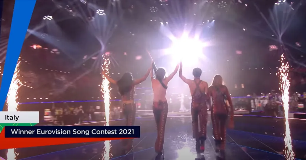 Eurovision 2021: l’annuncio della vittoria dei Maneskin è da brividi