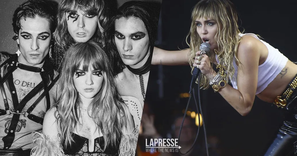 Miley Cyrus sempre più fan dei Maneskin: ecco le nuove foto insieme