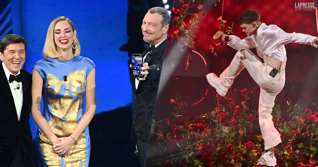 Amadeus, Ferragni, Morandi, Blanco: i top e i flop di Sanremo 2023 secondo SWG