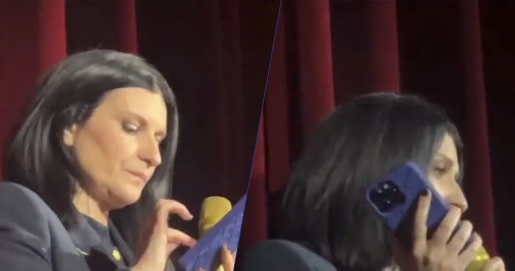 Durante il concerto Laura Pausini chiama Marco de “La Solitudine”: il video dello scherzo