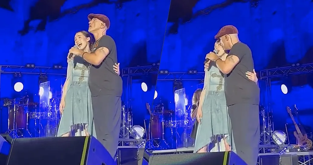Eros e Aurora Ramazzotti: l’emozionante duetto live sulle note di “L’Aurora”, il video