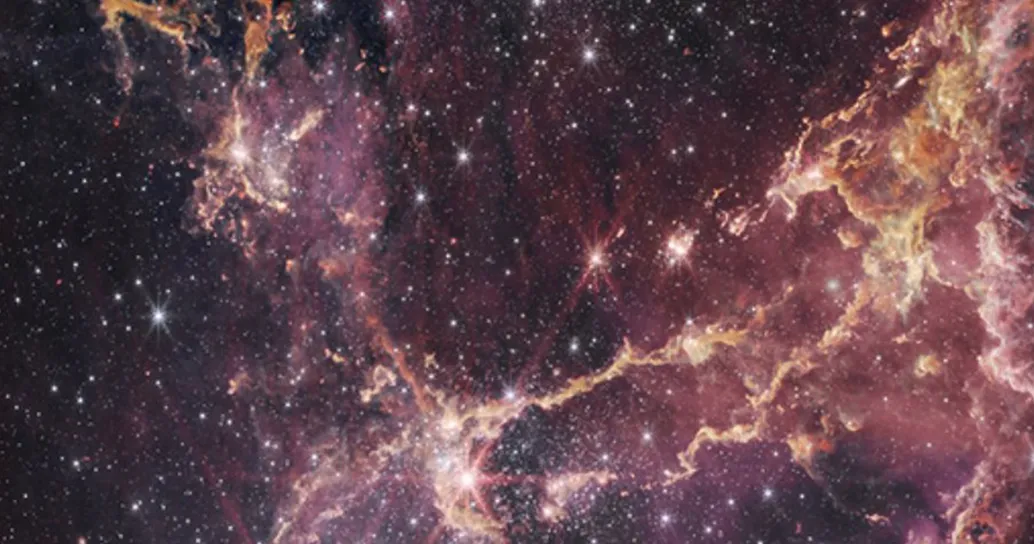 Il telescopio James Webb ci ha regalato una nuova spettacolare immagine: la “Grande Nube di Magellano”