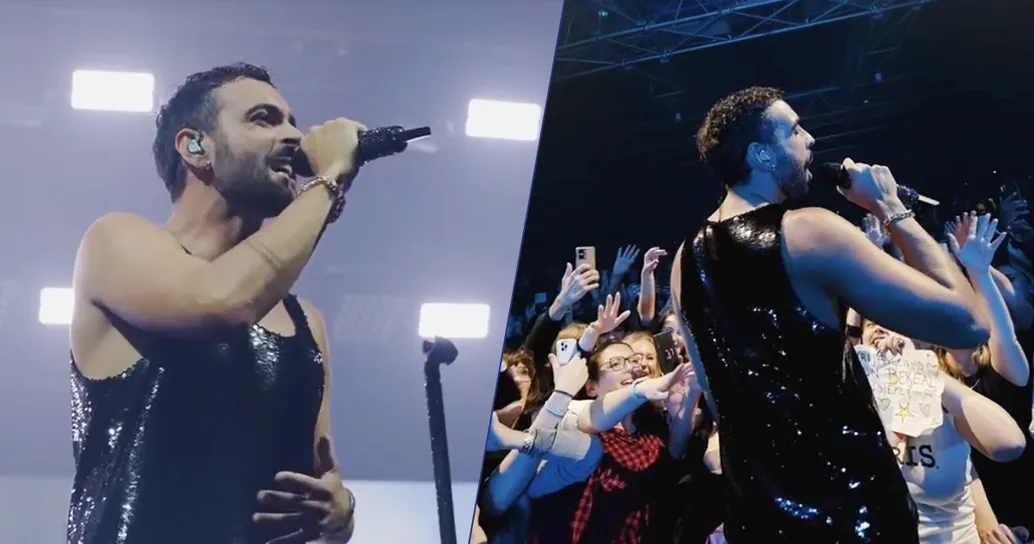 Marco Mengoni porta per la prima volta “La Dernière Chanson” a Parigi ed il suo esordio è impeccabile