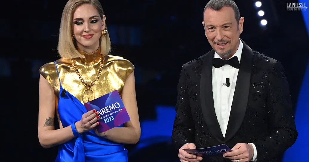 Pandoro gate: Amadeus commenta per la prima volta cosa è successo a Chiara Ferragni