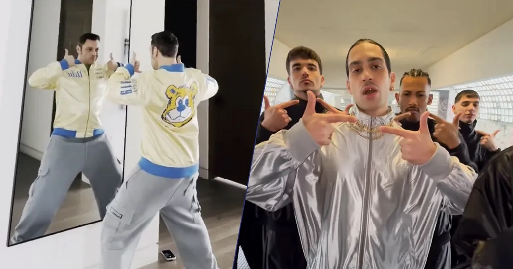 Anche Tiziano Ferro fan di Mahmood: il video del balletto di “Tuta Gold”