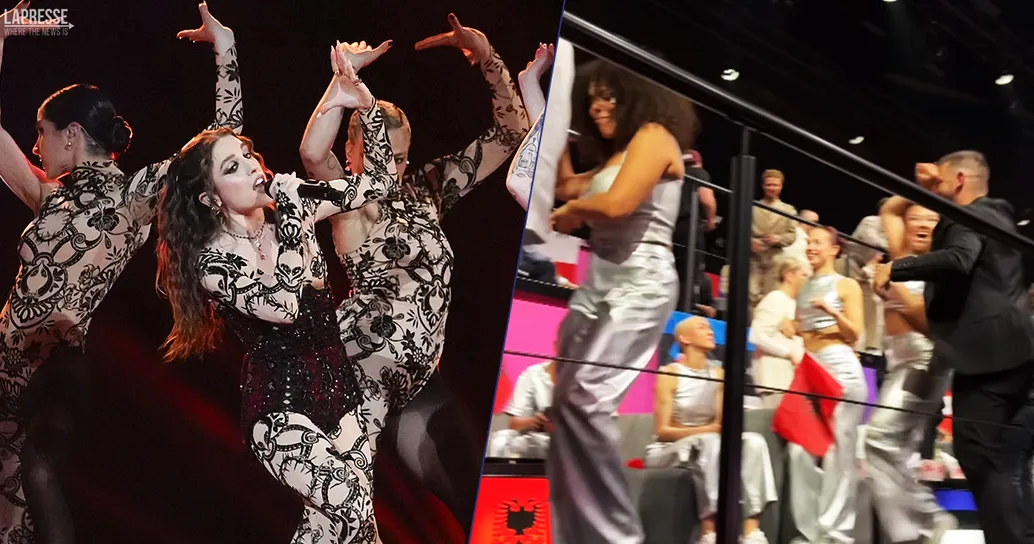 Tutti i Paesi in gara all’Eurovision ballano “La Noia” durante l’esibizione di Angelina Mango, il video