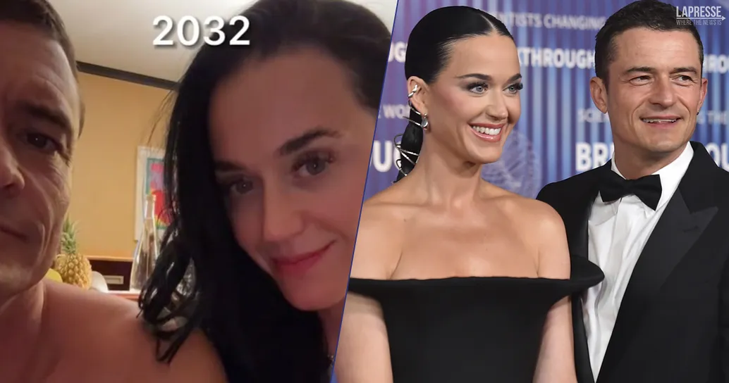 Katy Perry e Orlando Bloom invecchiati di 50 anni per il nuovo brano “Lifetimes”: il divertente video sui social