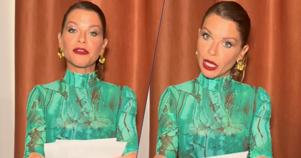 Alessandra Amoroso legge il testo di “Mezzo Rotto” come se fosse il servizio di un TG: il risultato è esilarante