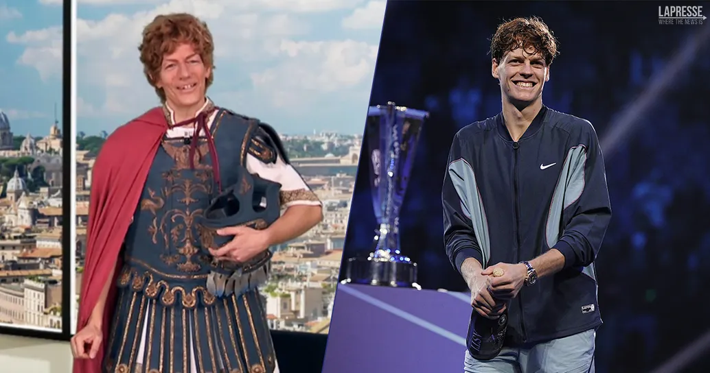 Giovanni Vernia imita Jannik Sinner: la parodia sulla romanità al GialappaShow