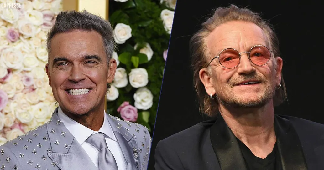 “Quella volta a casa di Bono…” Le rivelazioni ‘allucinogene’ di Robbie Williams 
