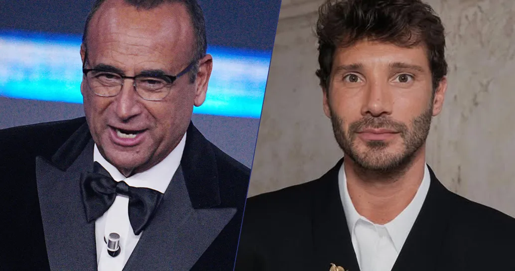 Carlo Conti senza peli sulla lingua dice cosa pensa davvero di Stefano De Martino