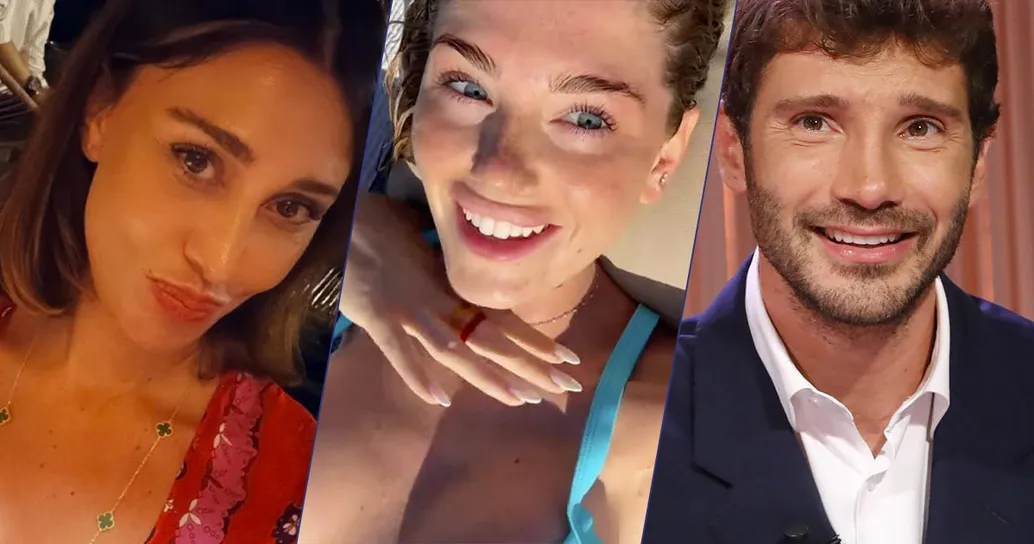 Belén Rodríguez incontra per sbaglio Caroline Tronelli: la reazione di Stefano De Martino