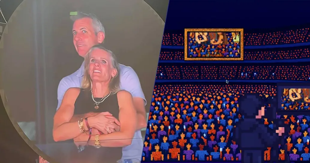 La kiss cam dei Coldplay è diventata un videogioco
