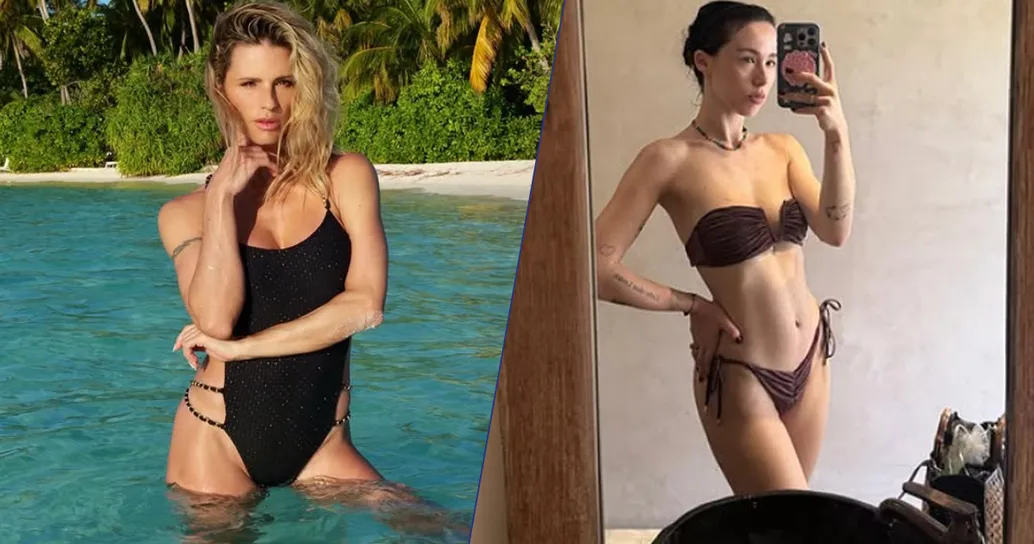 Vacanze insieme per Michelle Hunziker e Aurora Ramazzotti: la dolce dedica di nonna Mich per il nipote Cesare