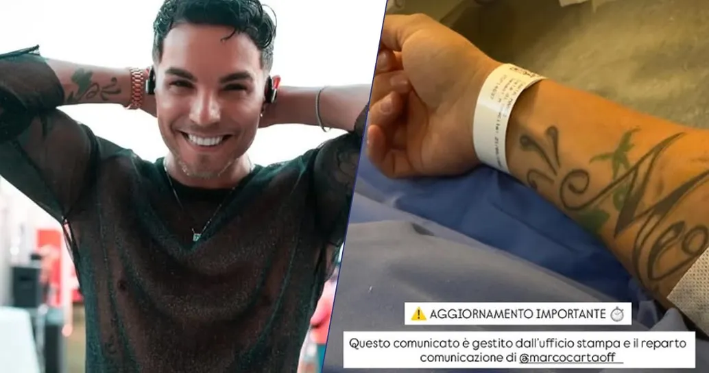 Malore per Marco Carta che viene portato in ospedale, salta il concerto in Sardegna: come sta ora