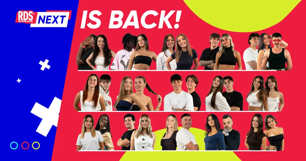 RDSNEXT lancia il palinsesto 2025-2026: talent, programmi, quando riparte e come seguire le dirette