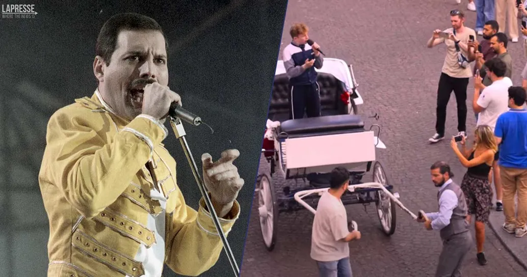 Queen: tutta Parigi canta Bohemian Rhapsody, il flash mob spettacolare