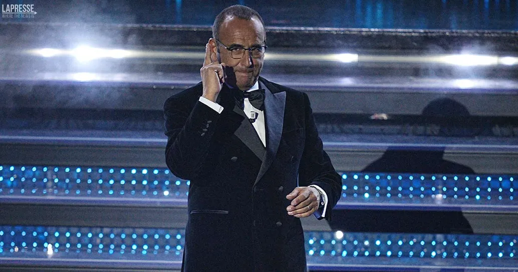 Sanremo 2026: il modo in cui Carlo Conti ascolta le canzoni vi stupirà