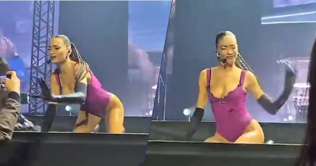 Elodie si difende da un fan molesto: il video del concerto fa discutere