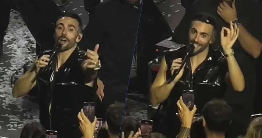 La richiesta inaspettata al concerto di Marco Mengoni: il cartello della suora diventa virale