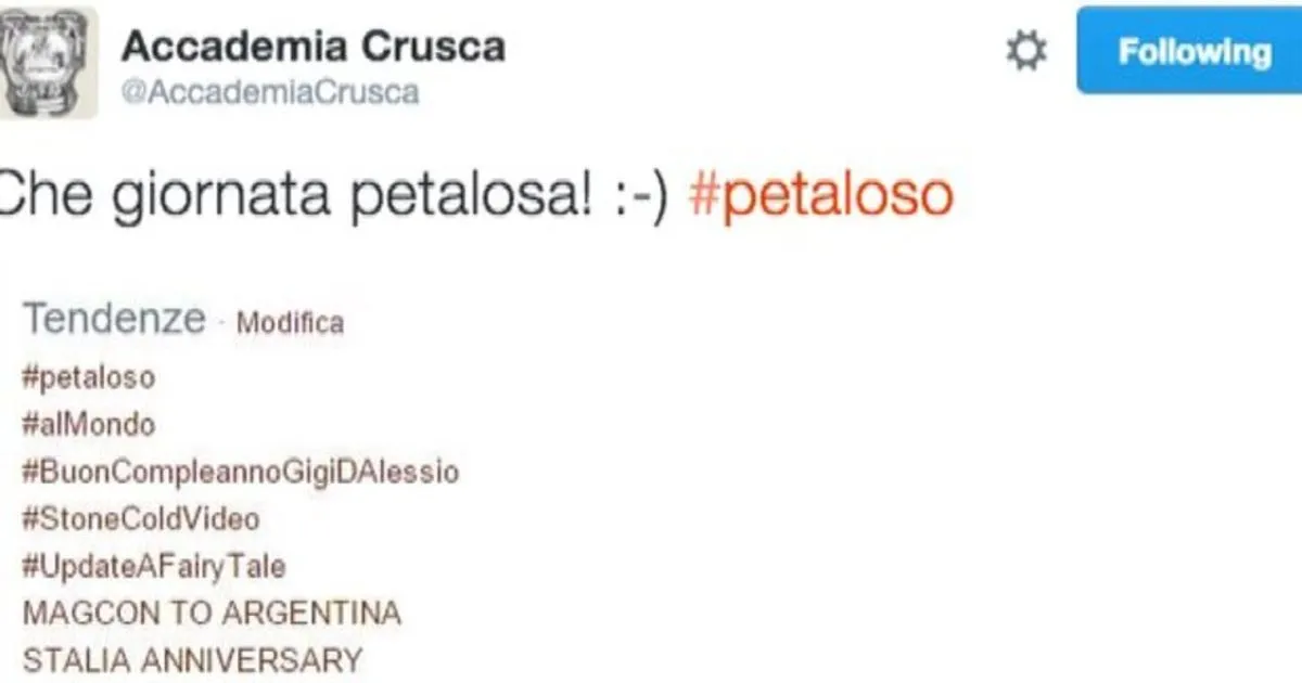 Il bambino inventa 8220petaloso8221 e la Crusca risponde poetico
