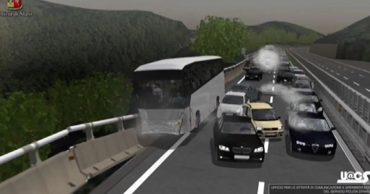 Strage del bus di Avellino la ricostruzione della polizia