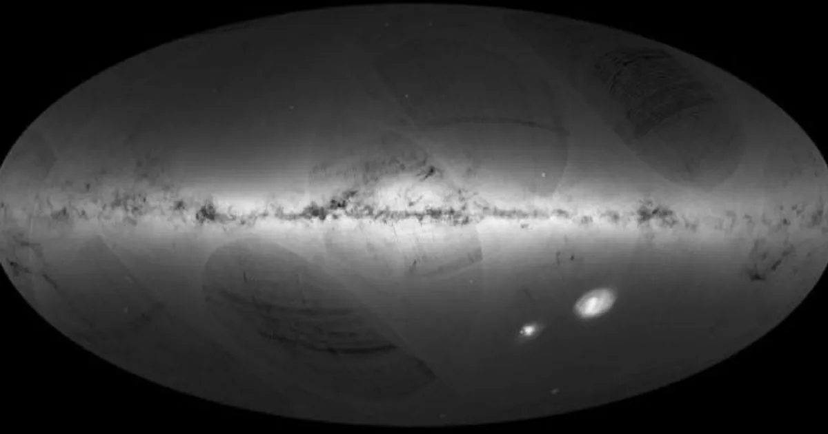 Spazio primi dati sulla Via Lattea in 3D del satellite Esa Gaia