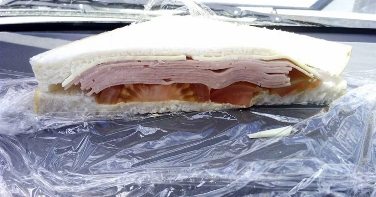 Questo sandwich in realt non  come sembra mai fidarsi delle apparenze