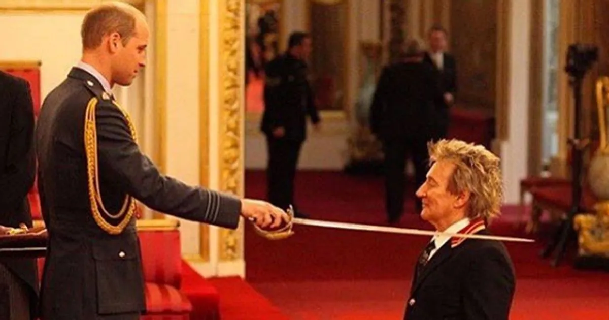 Rod Stewart Sir per meriti musicali