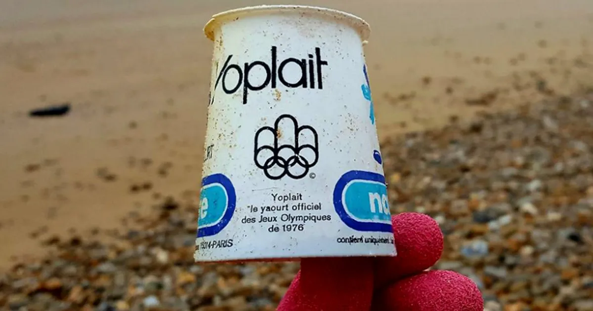 Il vasetto di yogurt che proviene dal lontano passato