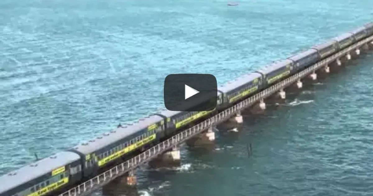 Pamban Bridge il ponte sull8217acqua pi pericoloso dell8217India