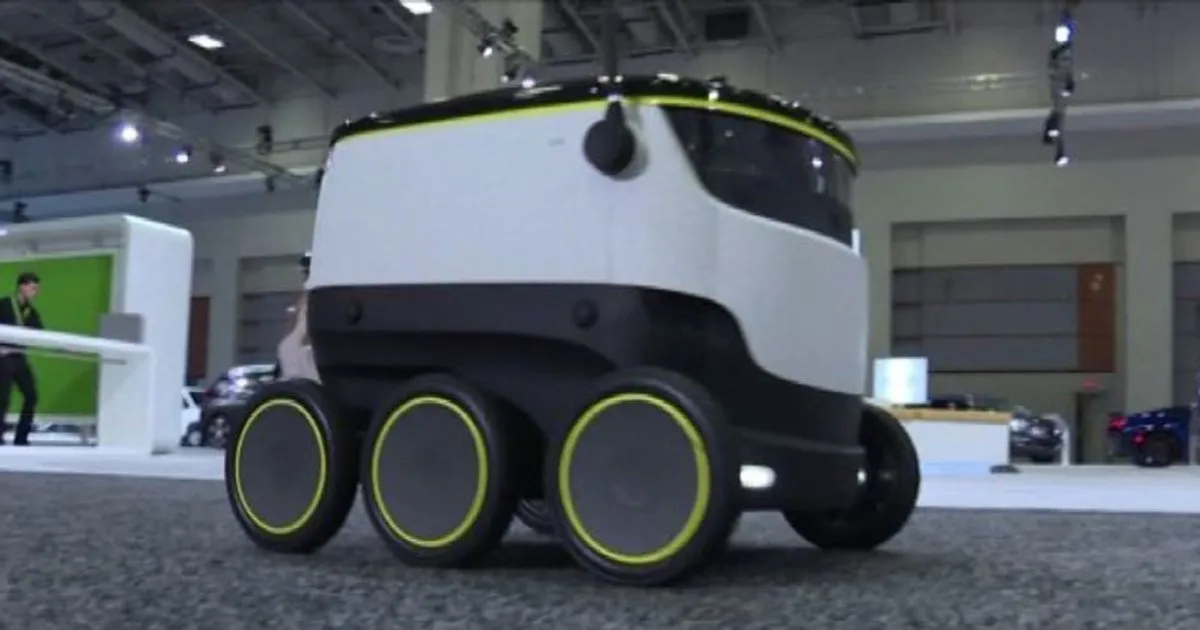 Il robot fattorino consegna a domicilio al via test in Usa