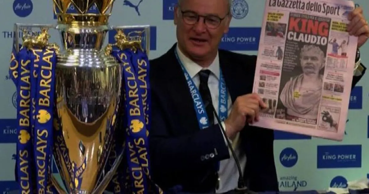 Calcio inglese il Leicester esonera l8217allenatore Claudio Ranieri