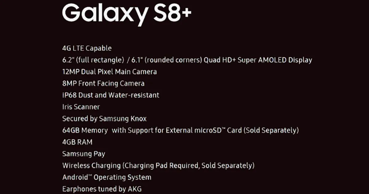 Schermo ricurvo niente pulsante USB C e tanto altro  il nuovo Galaxy S8