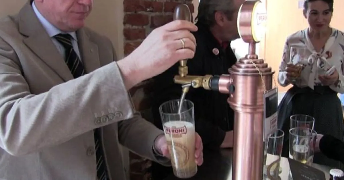 Peroni Cruda la bionda non pastorizzata buona come appena fatta